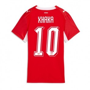 Schweiz Granit Xhaka #10 Hemmatröja Dam VM 2026 Kortärmad